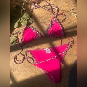 Matthew Williamson Gem Pink Bikini